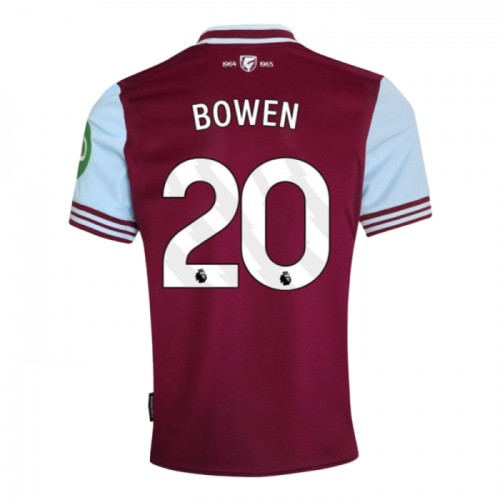 Günstige Fußballtrikots West Ham United Bowen 20 Heimtrikot 2024-25 Kurzarm Günstige Fußballtrikots West Ham United Bowen 20 Heimtrikot 2024-25 Kurzarm